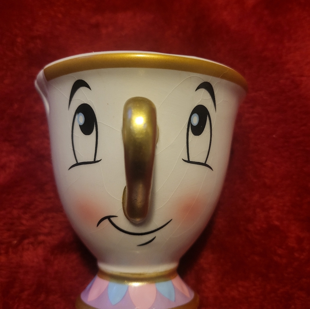 Disney Mug with Gold and Cream Accents